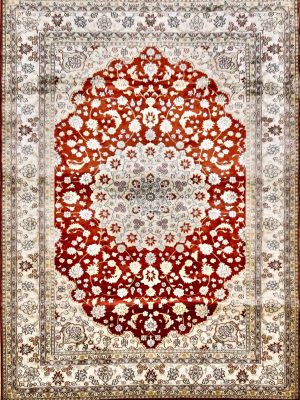 Handmade carpet hereke Silk χειροποίητο χαλί χερεκε μεταξι