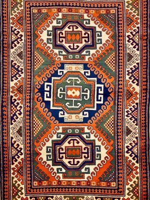 Handmade carpet kazak caucasus χειροποίητα χαλιά Καζακ
